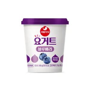 서울우유 요거트 블루베리 380g 6입