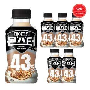 테이크핏 맥스 몬스터 43g 고소한맛 단백질 음료 350ml 6개