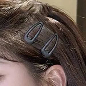 [콩심팥심]심플 유니크 헤어핀 헤어클립 사이드 똑딱핀 머리핀