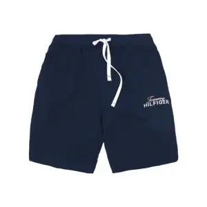 타미힐피거 코튼 블렌드 라운지 쇼트 09T4153410 네이비