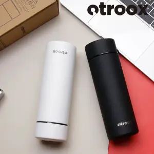 오트룩스 클린 세라믹코팅 스텐 보온보냉 보틀 텀블러 420ml