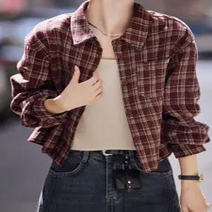 비니르 카라넥 체크 패턴 셔츠
