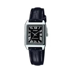 [CASIO] 카시오 스퀘어 아날로그 가죽시계 LTP-V007L-1BDF