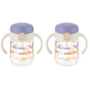 릿첼 TLI 스파우트 유아컵 빨대 외출 블루 200ml 2개