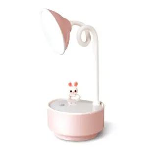 GLO 책상스탠드 파스텔 귀여운 캐릭터 LED 스탠드 (핑크) (GLW 1300)