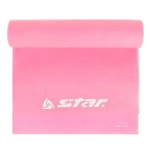 스타스포츠 스트레칭밴드 TPE 밴드 200 x 15cm 1단계 (핑크) (EU56413) 라텍스밴드