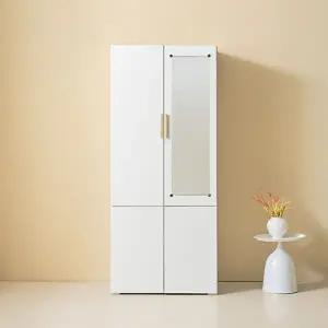 거울옷장 이불장 장롱 드레스룸 80cm P0000QLP