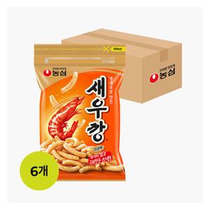 농심 새우깡(지퍼대)400gX6入(1박스)