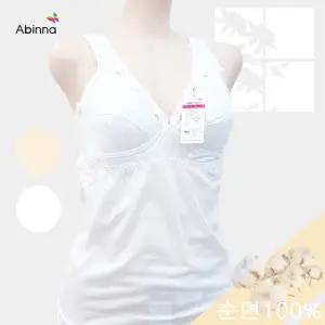 두리이너웨어 순면 홑겹 노와이어 브라런닝 LG1006