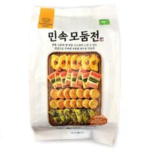 코스트코 사옹원 민속 모둠전 1102g 모듬전 고기완자 오미산적 동태전 깻잎전