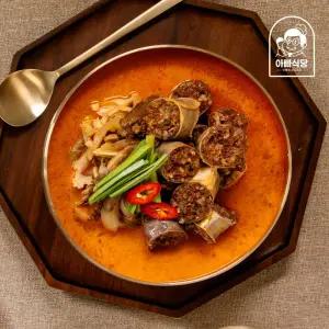 잡내 없이 정갈한 맛 황기사골 얼큰순대국 600g 2팩