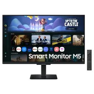 삼성전자 스마트모니터 M5 LS27CM500EKXKR 27인치 컴퓨터모니터 Youtube 넷플릭스 미러링 S27CM500