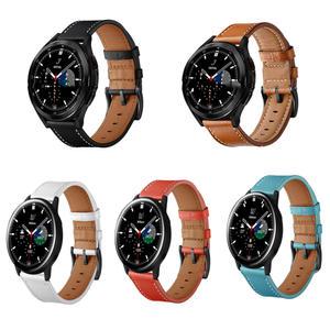갤럭시 워치6 40 44 43 47mm 골프에디션 고급 가죽 스트랩 밴드 시계줄 SM-R930/R940/R950/R960
