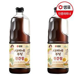 [샘표]새미네부엌 진간장 1.7L x2개