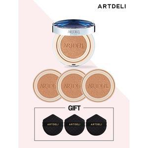 [퍼팩트스킨][본사] 시즌1 아트델리 압솔뤼 라 볼륨 드 쿠션 본품+리필 3개(퍼프 3개 증정)
