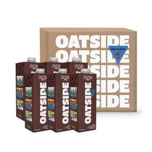 [공식] 오트사이드 초콜릿맛 귀리음료 오트 밀크 1box (1L x 6개)