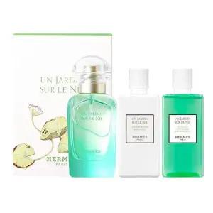 에르메스 운자르뎅 수르닐 오드 뚜왈렛 50ml + 바디워시젤 40ml + 바디로션 40ml