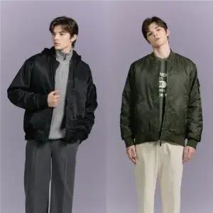 남성 장기모 패딩 항공점퍼 1종  FMC-1)