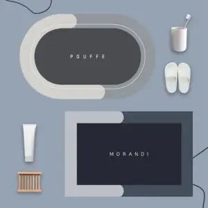 흡수대장 빨아쓰는 규조토 발매트 4세대/주방/매트/욕실/바닥/화장실/싱크대/씽크대/깔판/발메트