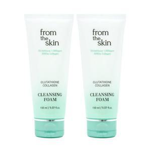 프롬더스킨 글루타치온 콜라겐 클렌징 폼 150ml 2개