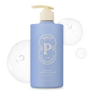 에티에르 퍼퓸 바디워시 순수 코튼파우더향 500ml × 1개