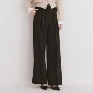 [롯데백화점]로엠 벨트 와이드 슬랙스(2colors)_RMTWE23R12
