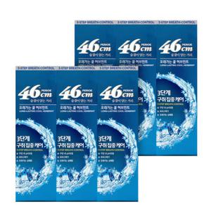 페리오 46cm 구취 입냄새 치약 쿨허브민트 100g 6개