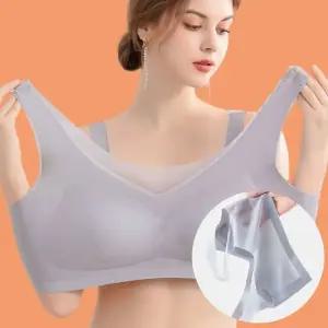 [로즈엘리]숨쉬는 에어 브라렛 초슬림 메쉬 심리스 브라렛