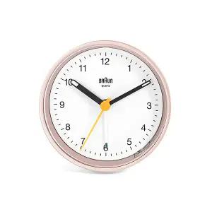 BRAUN BC12PW 클래식 크레센도 알람 저소음 공용 탁상시계 타임메카