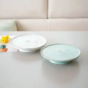 코스타노바 노바 케이크스탠드 26cm - 화이트,아쿠아