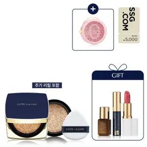[에스티로더](강남점)[단독]더블웨어 소프트 글로우 매트 쿠션 세트(+핑크 트래블백&디럭스 3종 증정)(+...