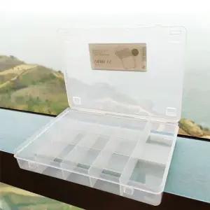 소품보관케이스 플라스틱 칸분리 수납함 15구 아크릴케이스 투명플라스틱박스 비즈케이스