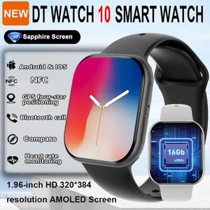 2025 새로운 시리즈 10 Apple Watch 10 SmartWatch 16G 메모리 뮤직 비디오 NFC 블루투스 통화 Android IOS
