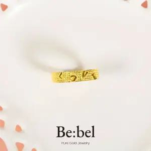 순금반지 3.75g(1돈) 24k 여자 러브 컷팅 비벨