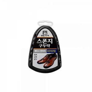 말표 스폰지 구두약 구두크리너 2.5g 모든색상 사용가능 구두케어 구두닦이 구두솔