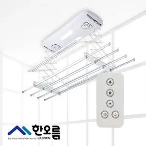 (한오름글로벌) 본사직영 마르미 자동 전동 빨래 건조대 N4010S-R (2단 날개형)