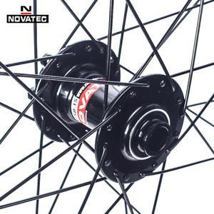 Novatec 산악 자전거 휠셋, 26/27.5 인치, 29 D041, 100X135, 7-11 속도, 32H 디스크 브레이크, QR, 스루 M