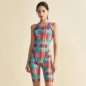 XBLUE 여자 탄탄이 반전신 5부 수영복 W58971 최신유행