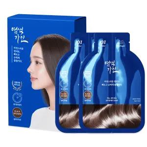 염색가인 3분 염색약 / 초간편 셀프 새치머리