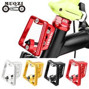 MUQZI 접이식 자전거 앞 가방 캐리어 블록 브래킷 Brompton Dahon 마운트 어댑터