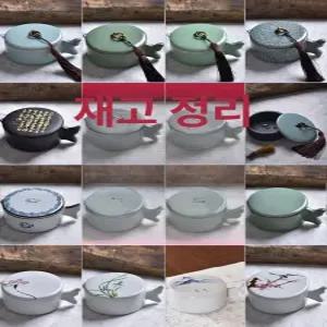 붓글씨 먹물 도자기 백자 수공예 초급자용