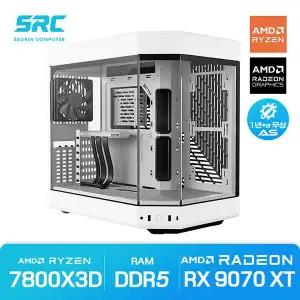 서린컴퓨터 AMD 7800X3D_RX9070 XT 16GB_RAM 32GB_HYTE Y60 조립PC