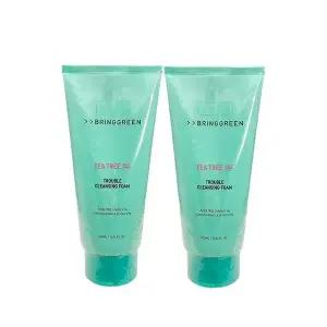 [브링그린] 티트리 시카 클렌징 폼 300ml 2개