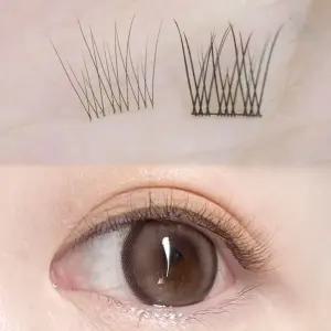 노글루 베이비 가닥 대용량 자연 8mm 속눈썹 120개