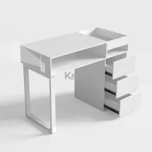 네일 시술대 네일아트 테이블 뷰티 시술 작업대 100x40x78