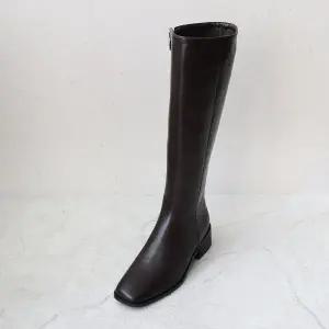 [롯데백화점]원더슈즈 조이심플 컴포트 쿠션 와이드 데일리 롱부츠 4CM RA-5410