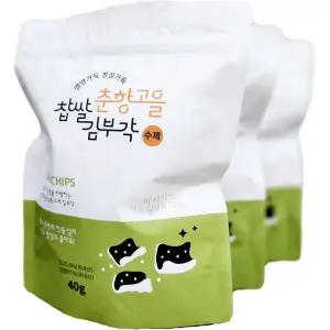 춘향고을 찹쌀 김부각 40g 20개 봉지과자 생일 어린이날 초등학교 소풍 학교