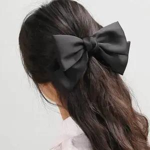 왕리본헤어핀 고급스러운리본핀 풍성한리본 풍성한-WFG5YLA