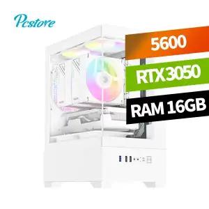 피씨스토어 AMD 베스트 발로란트 게이밍PC 라이젠5 5600 RTX 3050 (16GB, M.2 500GB)