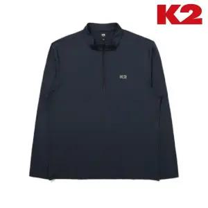 [롯데백화점]케이투 남성 간절기 티셔츠 기본 집업티 가을 스탠다드 집업 KMU24291